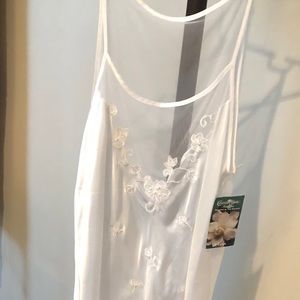 NWT CINEMA ÉTOILE INTIMATE WHITE GOWN SZ XL SEXXXY